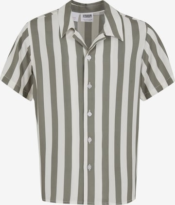 Camicia di Urban Classics in verde: frontale