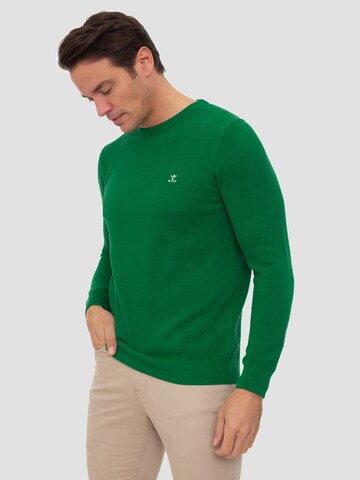 Sir Raymond Tailor Sweater 'Oscar' in Green