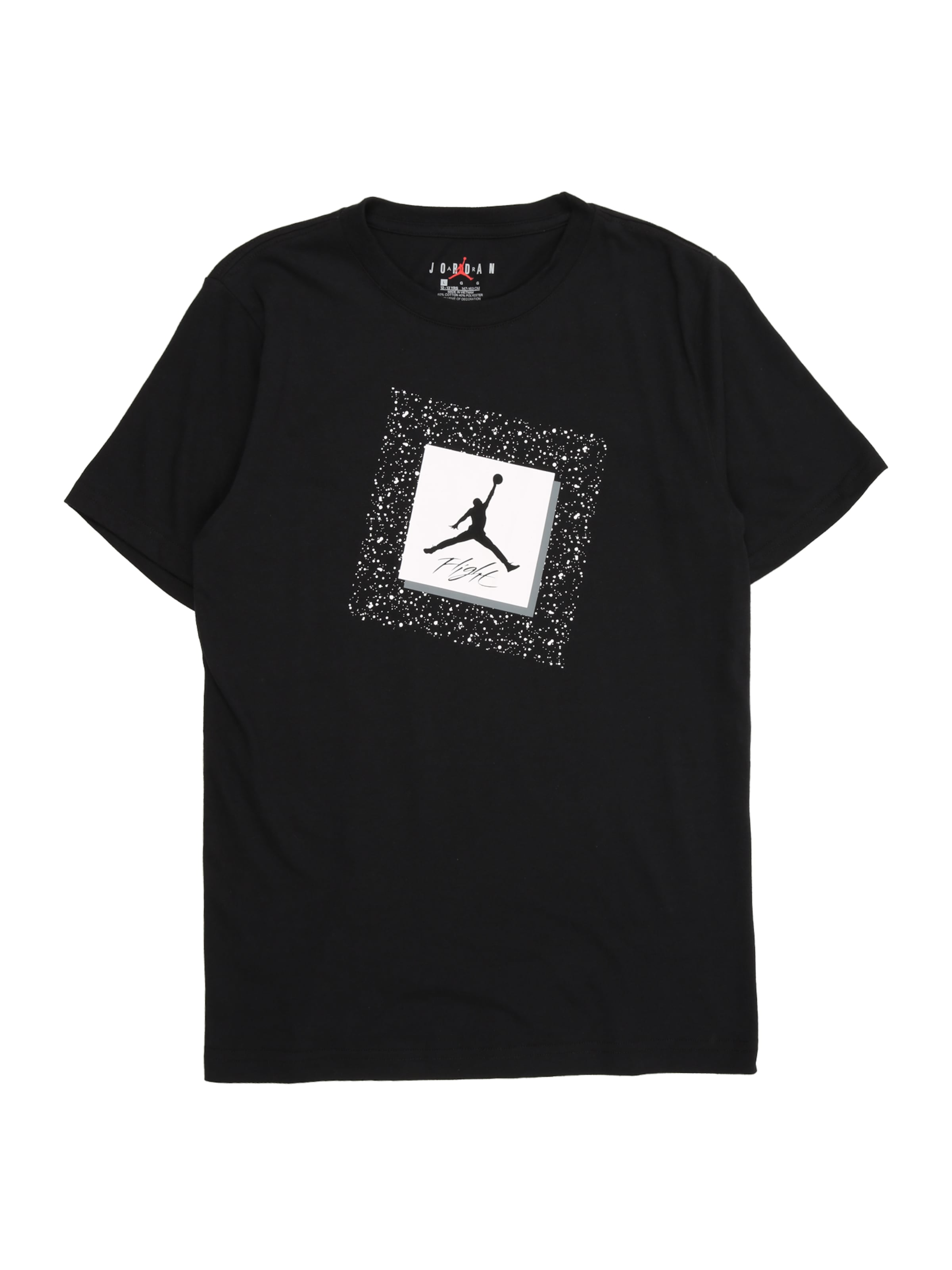 Tricou 'FRAME UP' de la Jordan pe negru: față