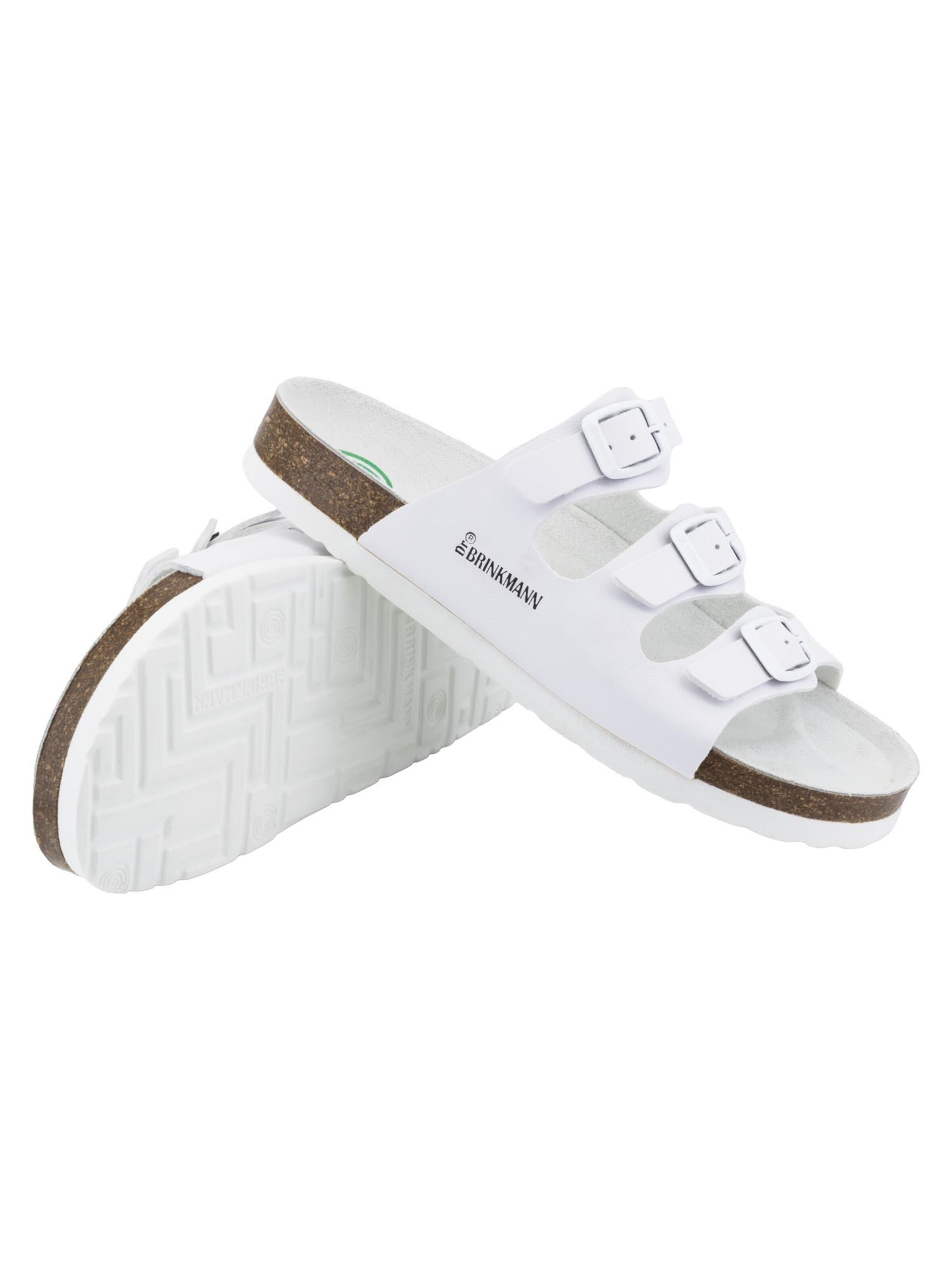 DR. BRINKMANN Mules 'Novelda' in White