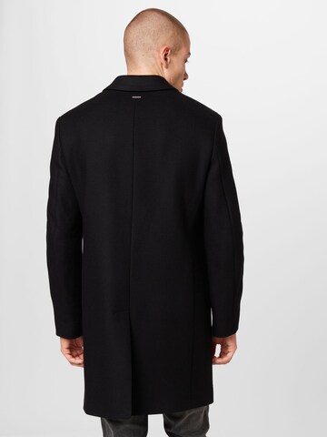 Tommy Hilfiger Tailored Преходно палто в черно