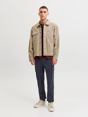 JACK & JONES - Tapered Pantalón cargo 'JJIPaul JJFlake' en azul