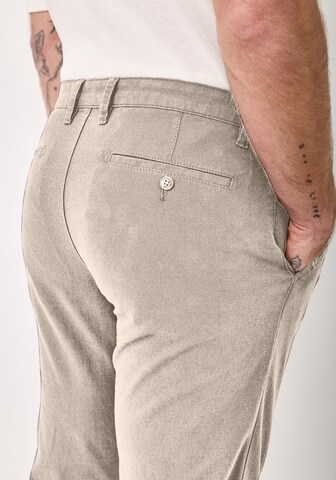 REDPOINT Slimfit Chinohose in Beige