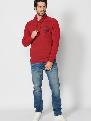 KOROSHI - Sweatshirt em vermelho