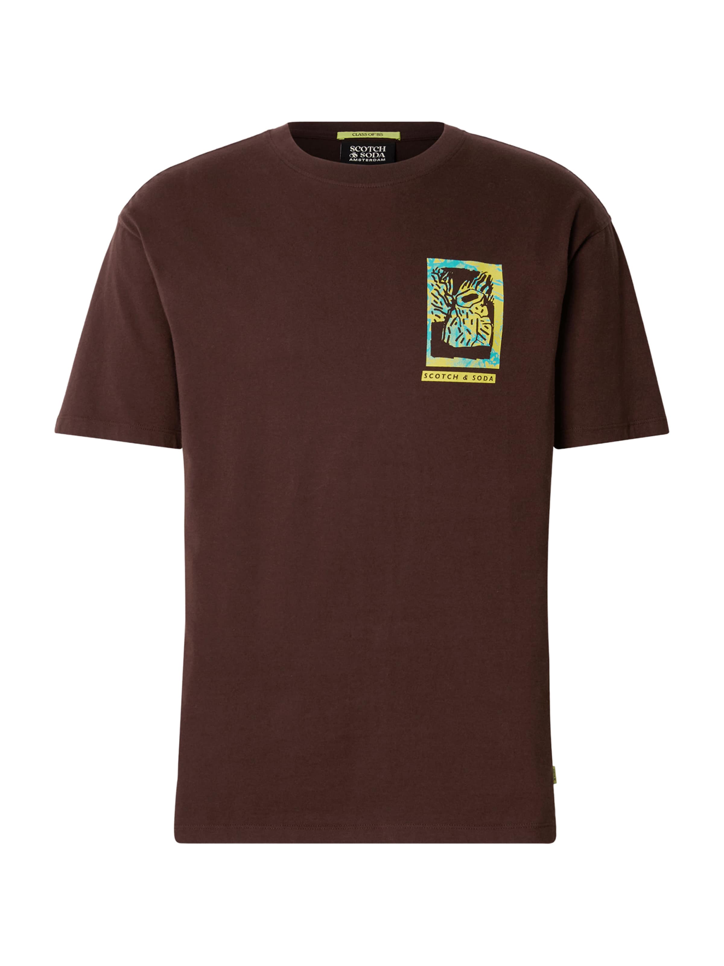 Tricou de la SCOTCH & SODA pe maro: față