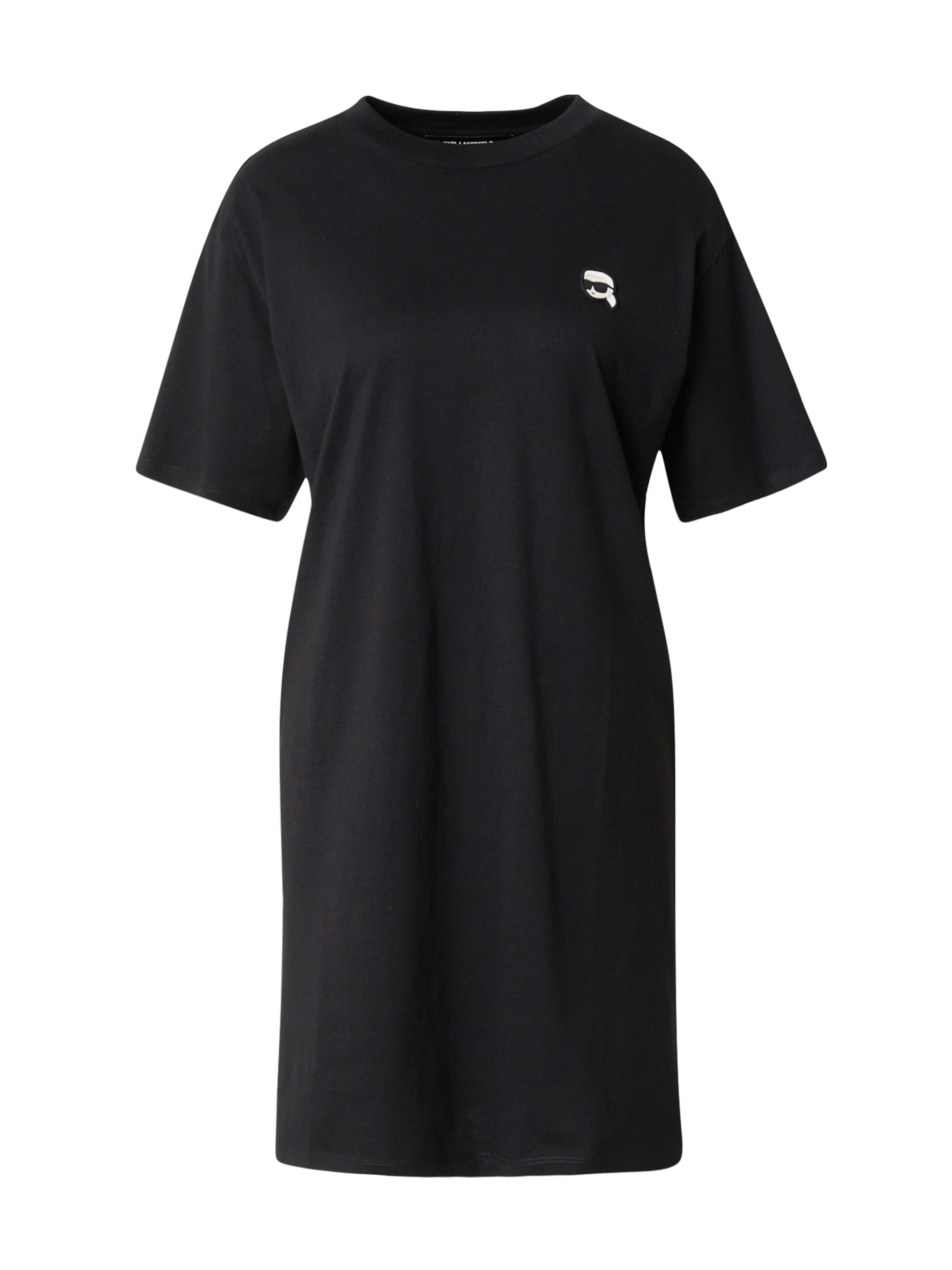 Karl Lagerfeld Obleka 'Ikonik 2.0' | črna barva: sprednja stran