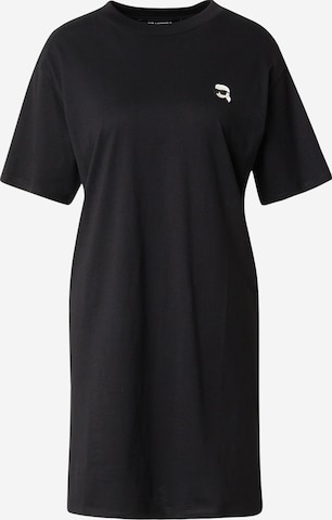 Karl Lagerfeld - Vestido 'Ikonik 2.0' em preto: frente