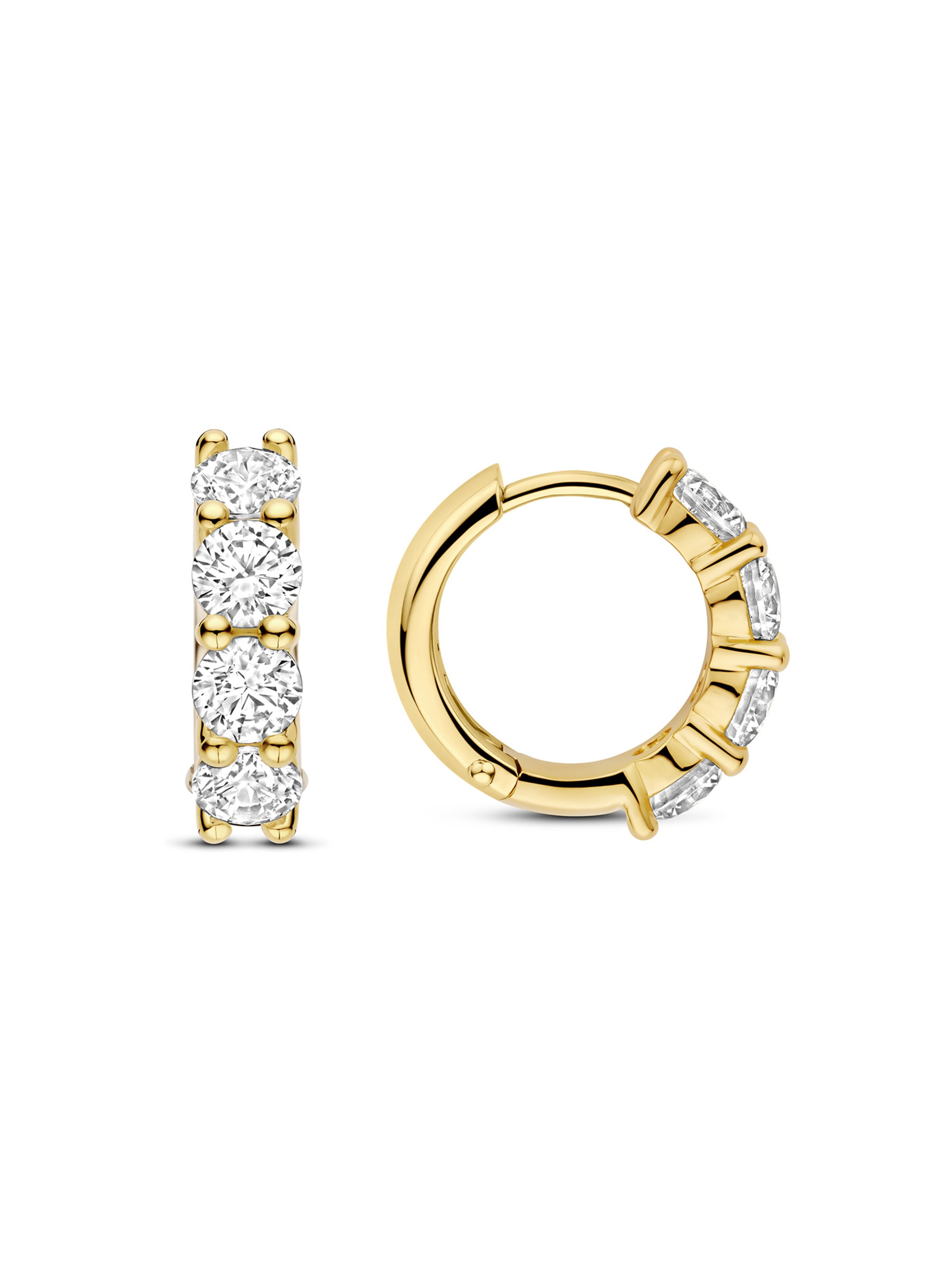 Ti Sento Milano Earrings in Gold