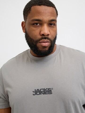 Jack & Jones Plus Μπλουζάκι 'JCOSago' σε γκρι