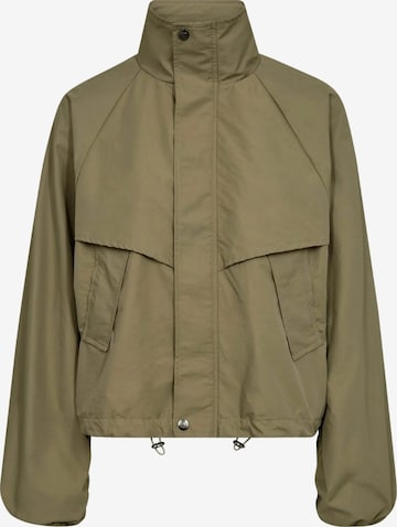 co'couture Välikausitakki ' AloraCC ' värissä vihreä: etupuoli