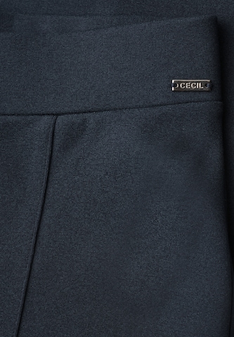 Bootcut Pantalon 'Toronto' CECIL en bleu