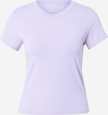 T-shirt Nike Sportswear en violet : devant