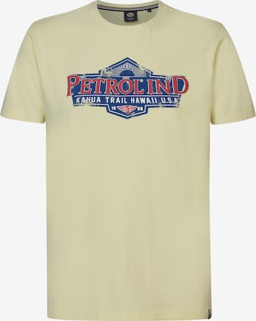 Petrol Industries Shirt in Geel: voorkant