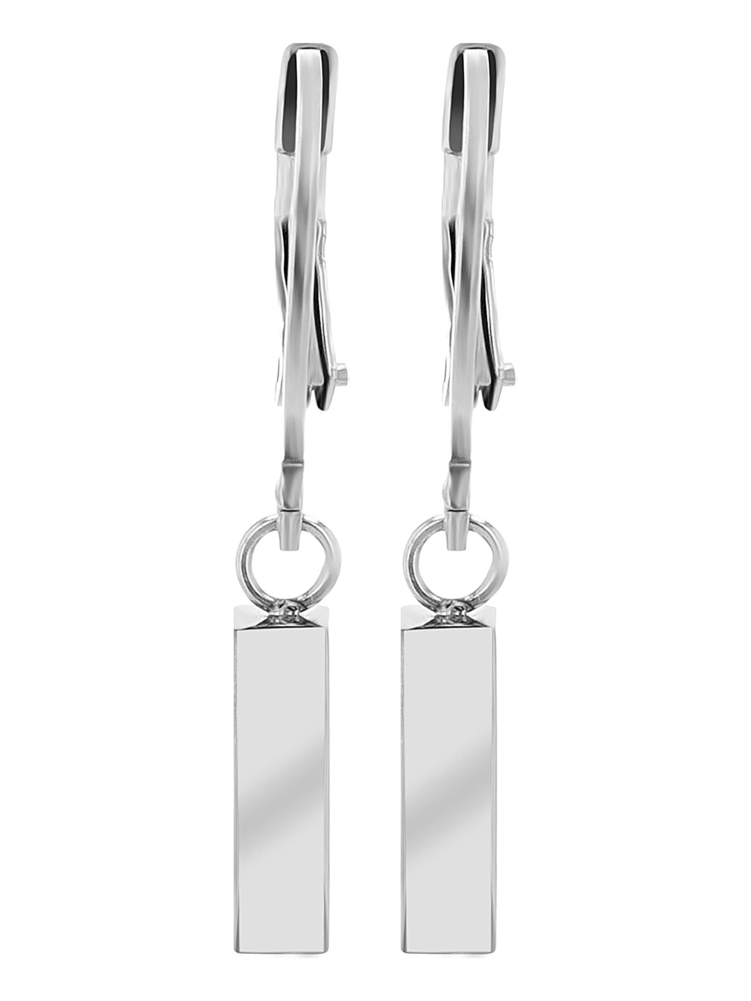 Akzent Earrings 'Fedde, langlebig' in Silver