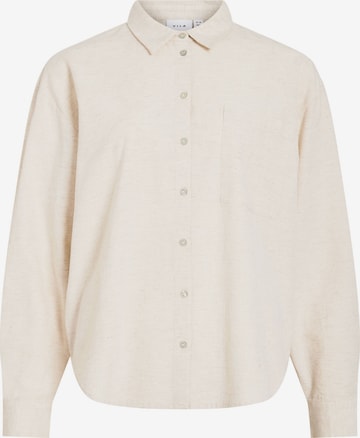 VILA Bluse in Beige: Vorderseite