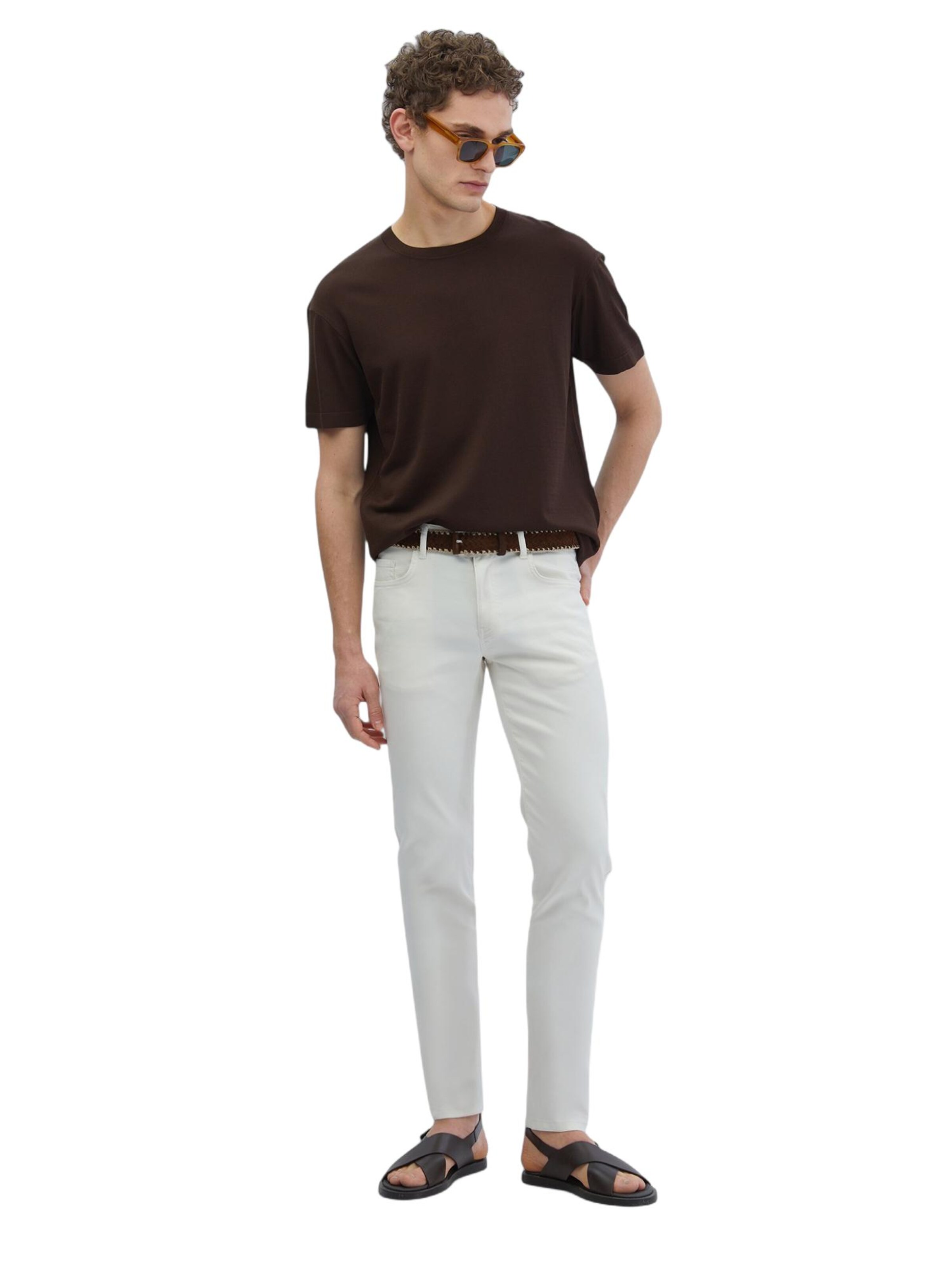 Regular Pantalon Ramsey en beige