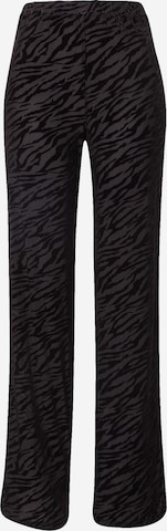 Daisy Street Flared Pants in Black: front