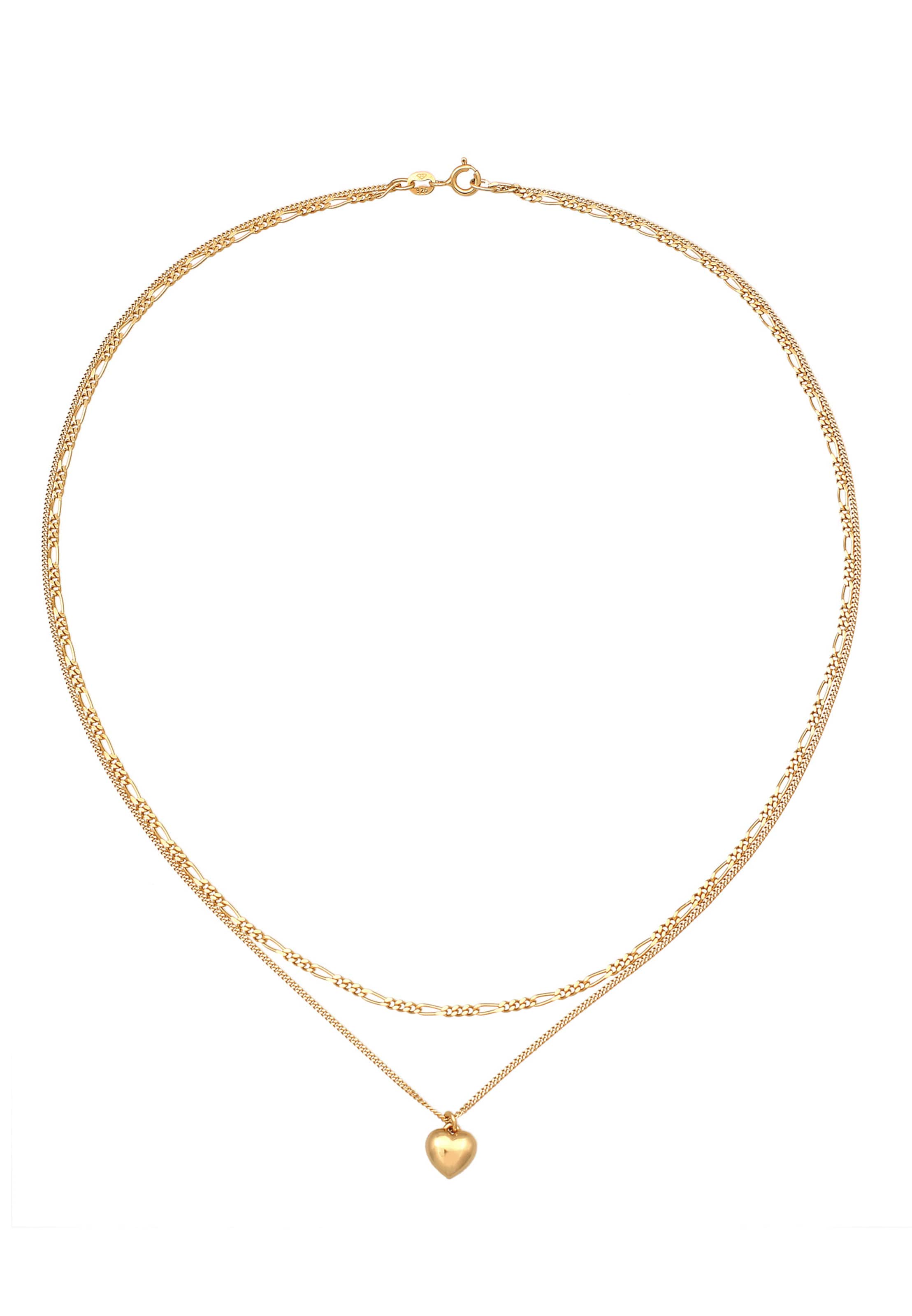 ELLI Kette in Gold: Vorderseite
