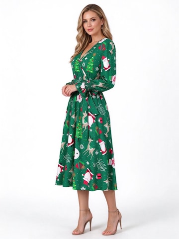 Yesfashion Dress in Green