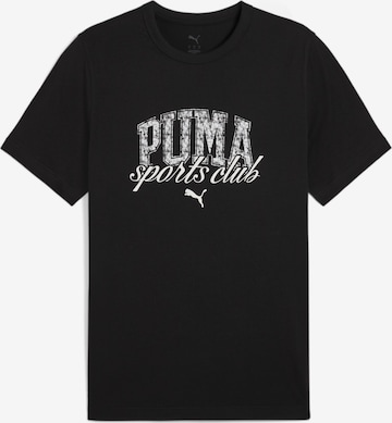 PUMA Sportshirt in Schwarz: Vorderseite
