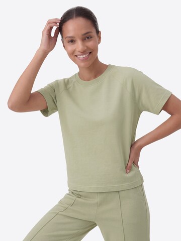 Vivisence Sweatshirt '9007' in Groen: voorkant