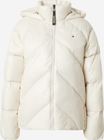 TOMMY HILFIGER - Chaqueta de entretiempo en beige: frente