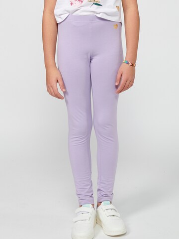 KOROSHI Skinny Leggings i lila: framsida