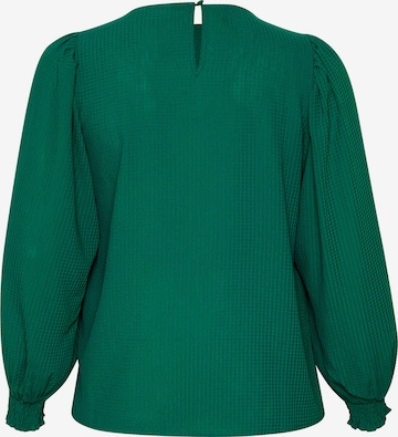 KAFFE CURVE Блуза 'Dory' в зелено