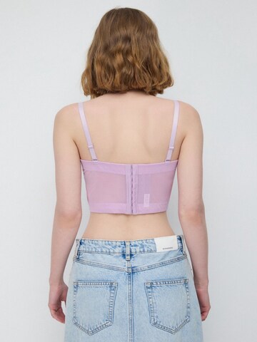 Bustier Soutien-gorge No Matter What en violet