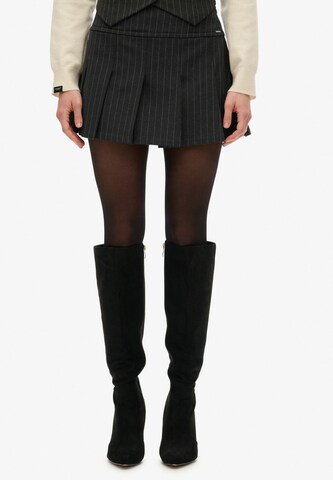 Superdry Rok in Grijs: voorkant