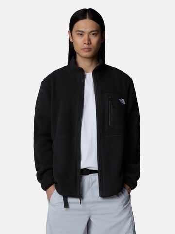 THE NORTH FACE Функциональная флисовая куртка 'YUMIORI' в Черный: спереди