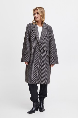 Fransa Between-Seasons Coat 'palma Ja 1' in Grey