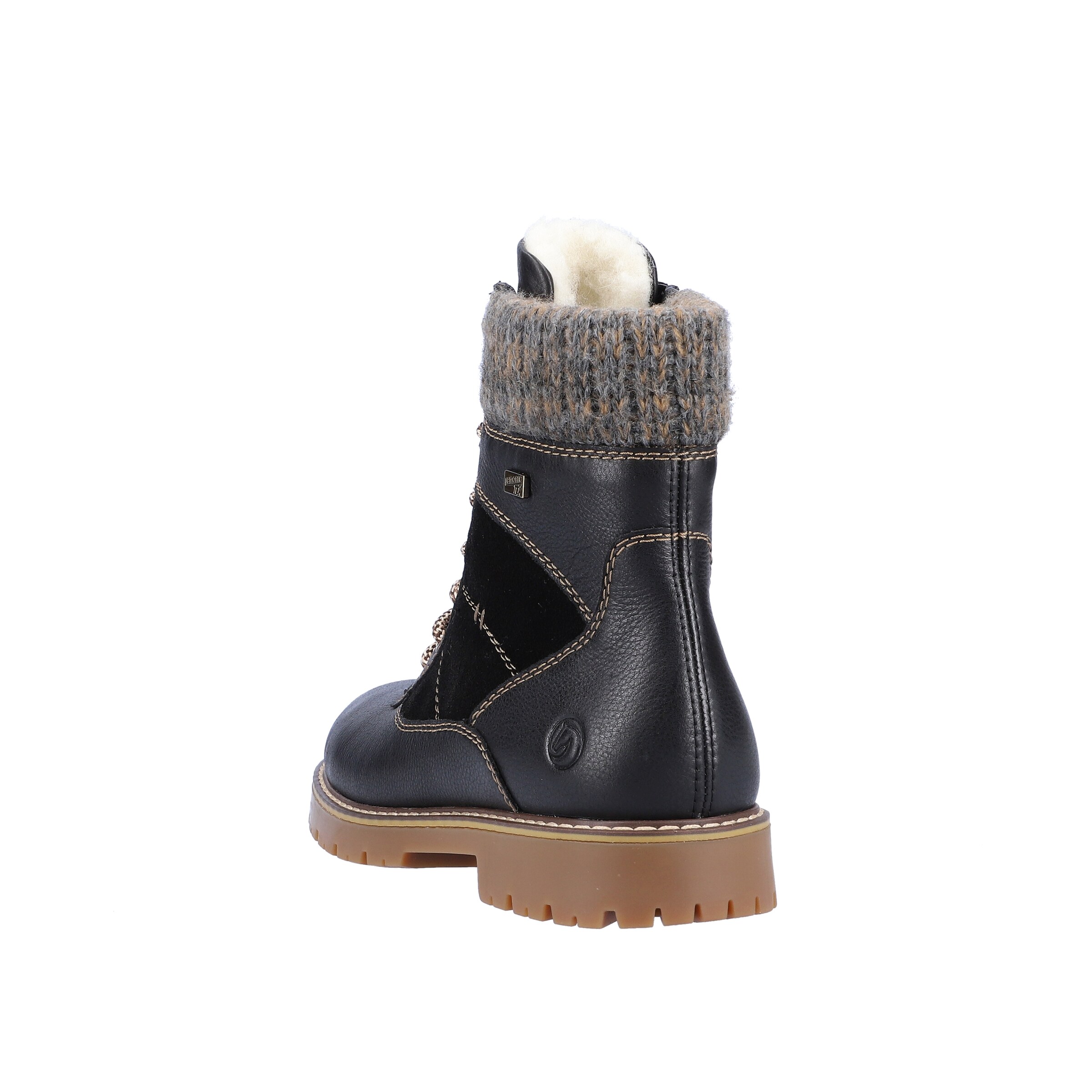 Bottes à lacets REMONTE en noir