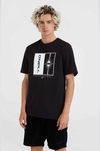O'NEILL - Camiseta 'Mix & Match Palm' en negro: frente