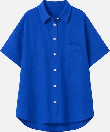 BREEZERA Blouse in Blue: front