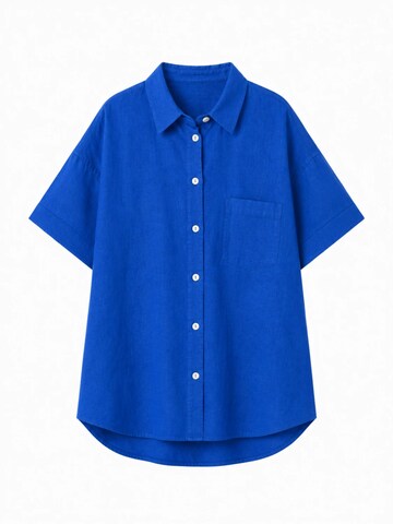 BREEZERA Blouse in Blue: front