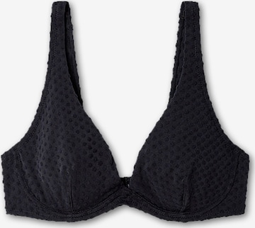 Gisela Kolmio Bikinitoppi värissä musta: etupuoli