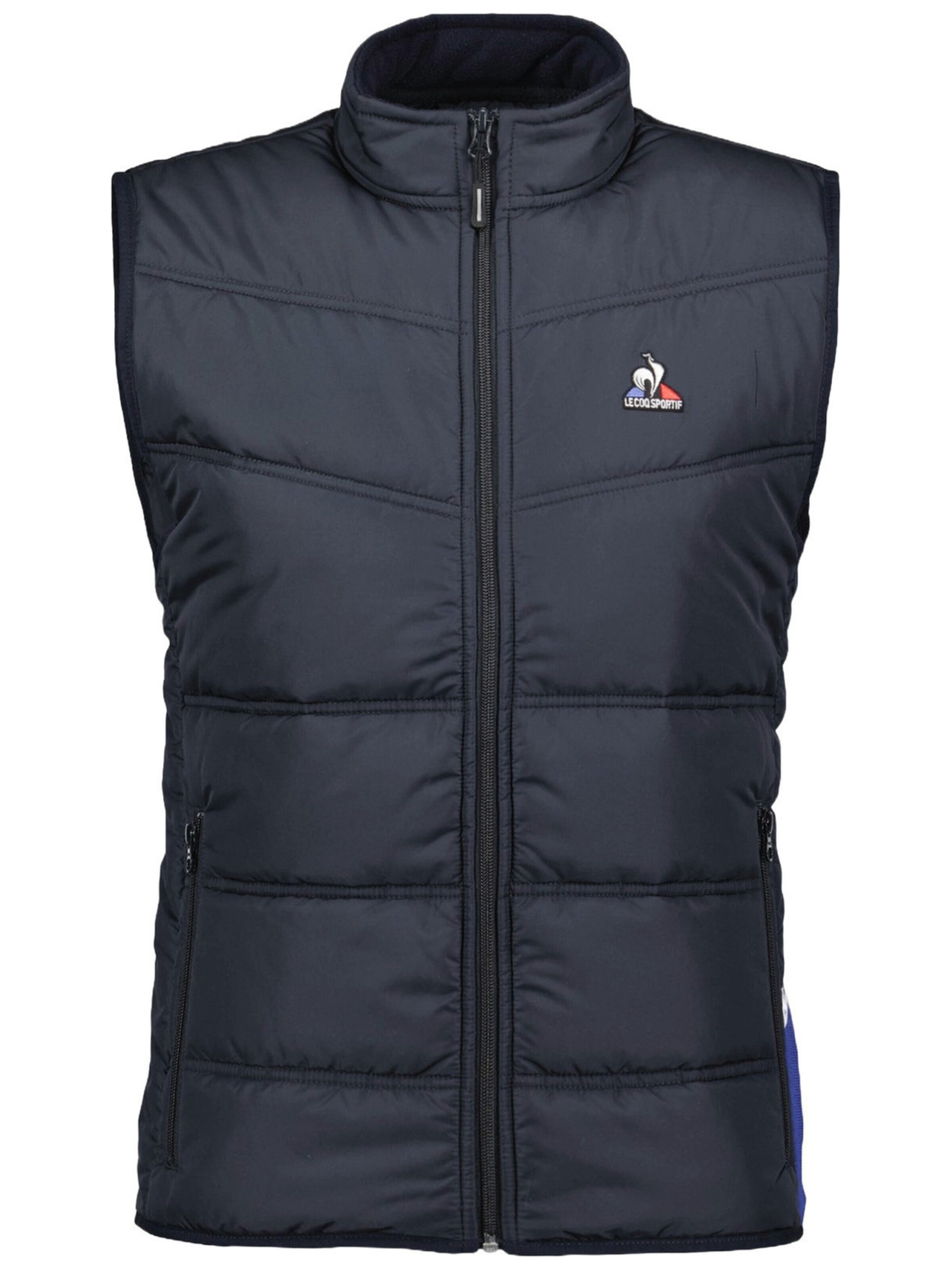 LE COQ SPORTIF Bodywarmer 'Le Coq Sportif Tri Sl N1' in Blauw: voorkant