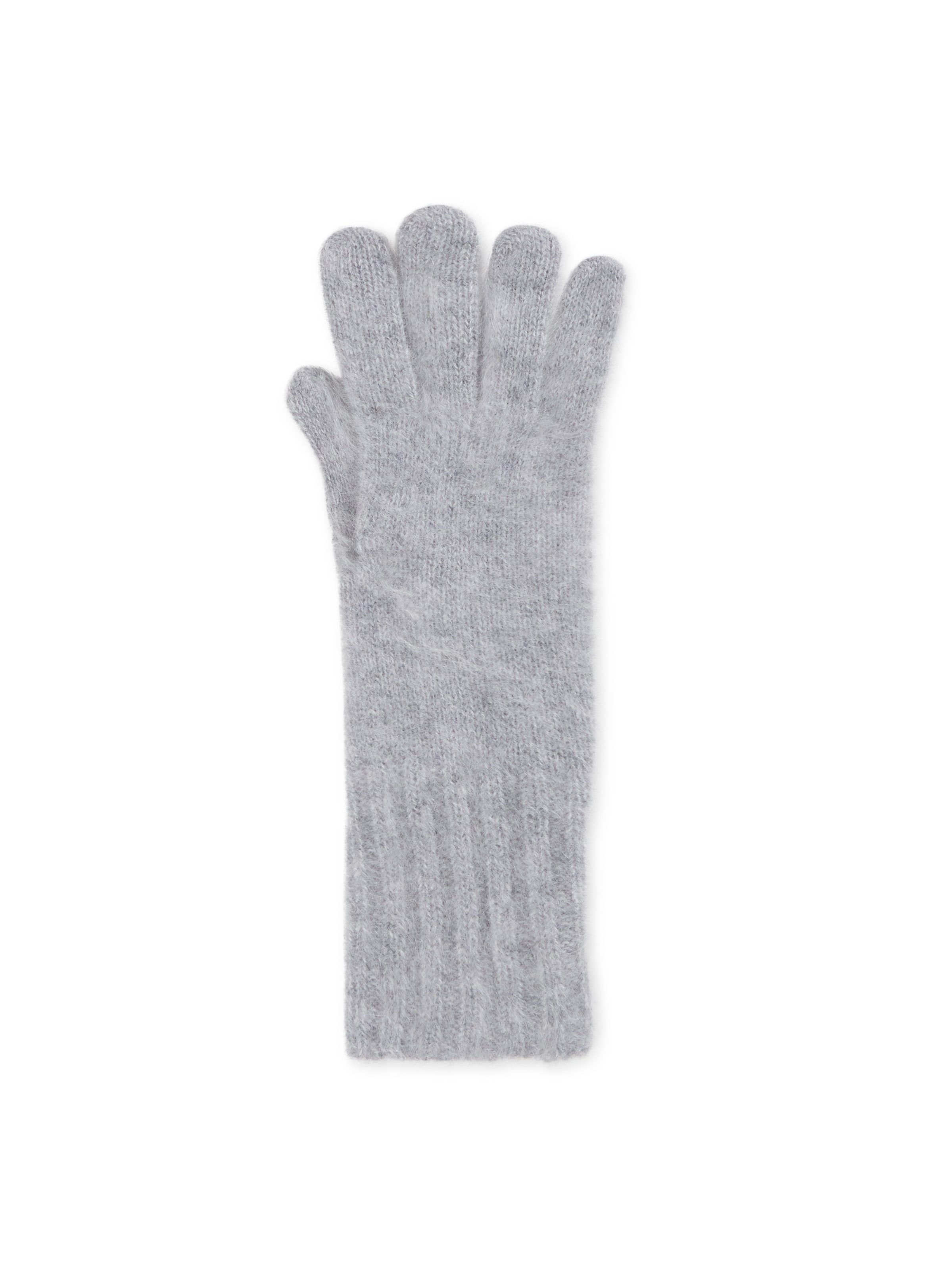 CASH-MERE.CH Fingerhandsker i grå