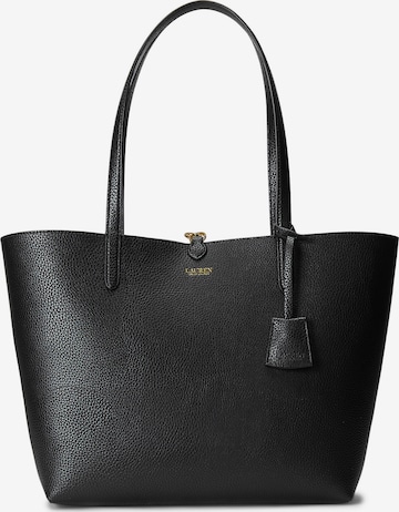 Cabas Lauren Ralph Lauren en noir : devant