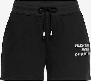 Regular Pantalon BUFFALO en noir : devant