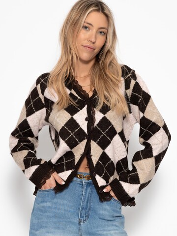 SASSYCLASSY Knit cardigan in Brown