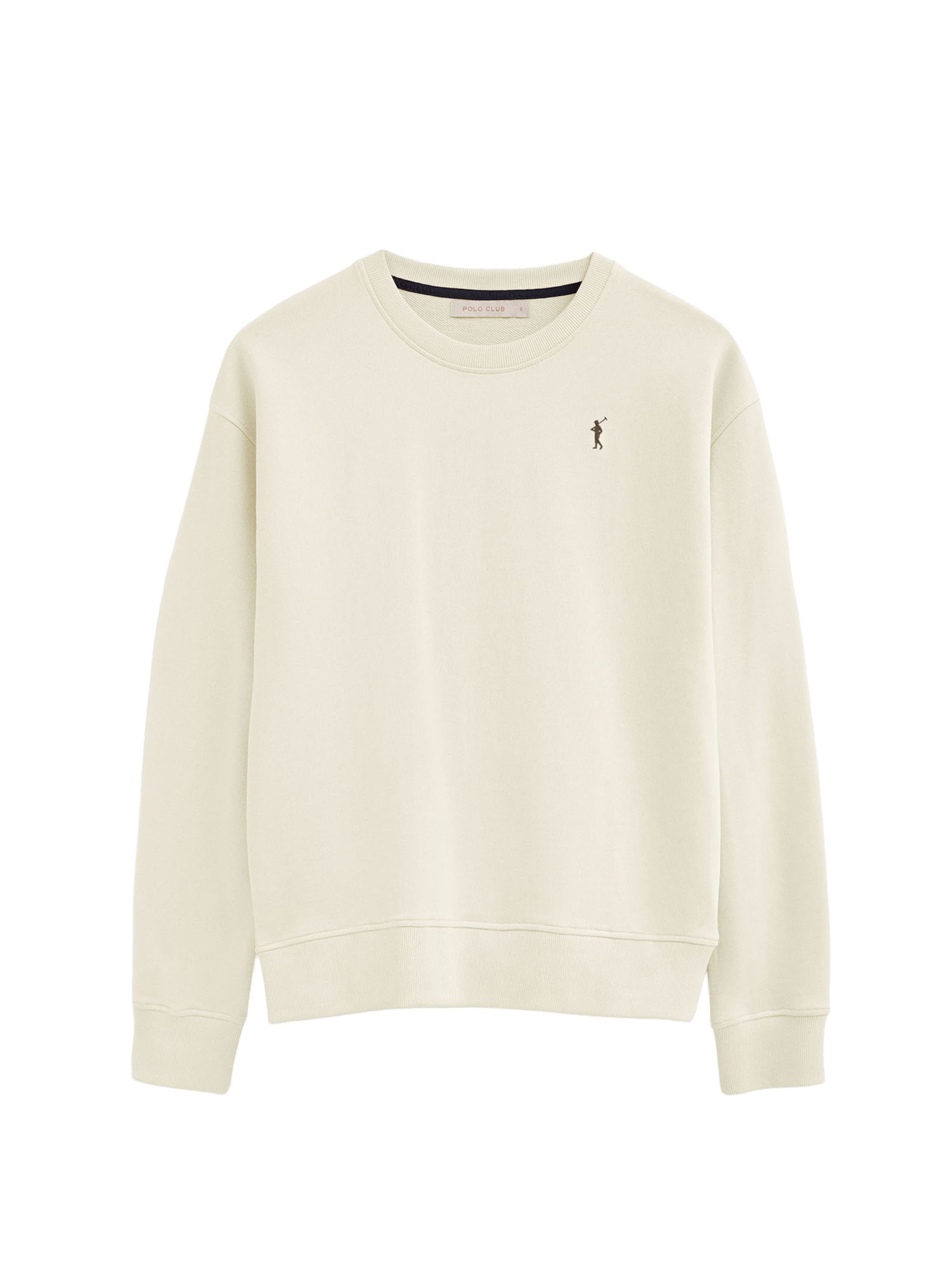 Polo Club Sweatshirt 'Rigby Go' in Beige: front