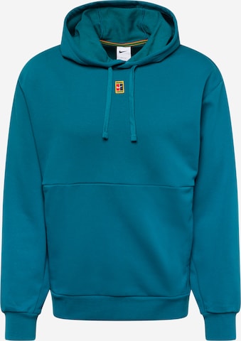 NIKE Athletic Sweatshirt in Blue: front