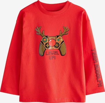 raudona Next Marškinėliai 'Christmas': priekis
