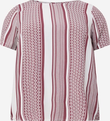 ONLY Carmakoma Shirt 'MARRAKESH' in Pink: front