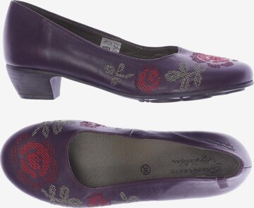 Gudrun Sjödén Flats & Loafers in 36 in Purple: front