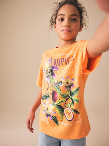 Next - Camiseta en naranja: frente