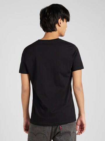 ALPHA INDUSTRIES Regular Fit T-Shirt in Schwarz