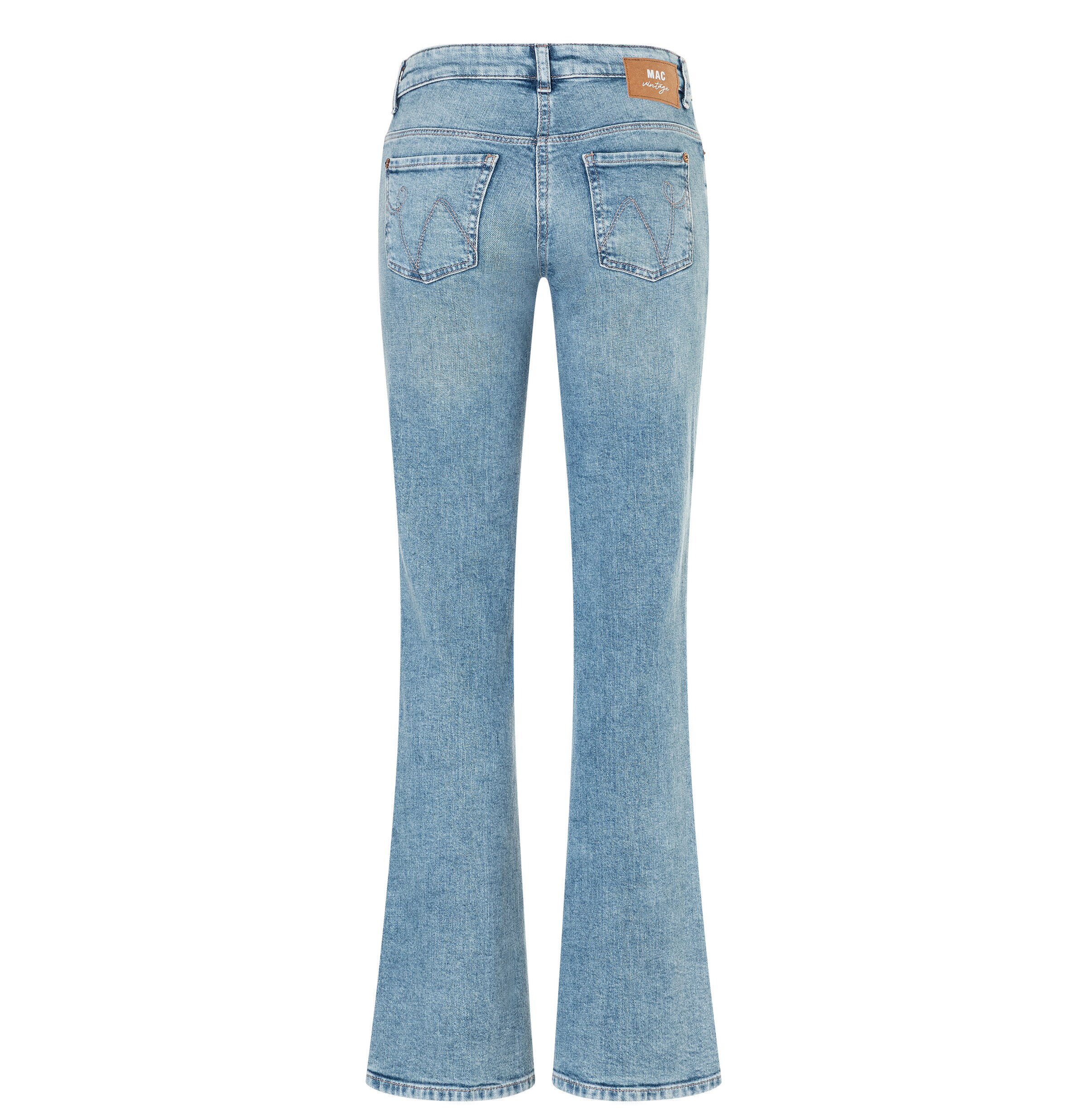 MAC Flared Jeans in Blau